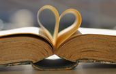 Image of an open Bible